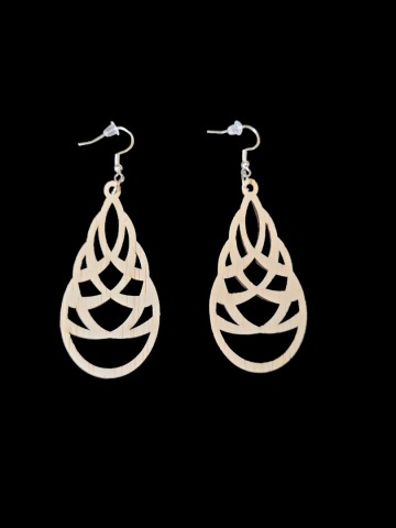 Ballon lange oorbellen 6151100162168