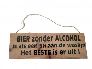 Bier zonder alcohol naturel