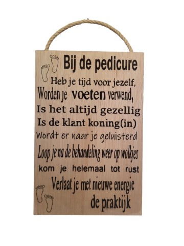 Bij de pedicure laser