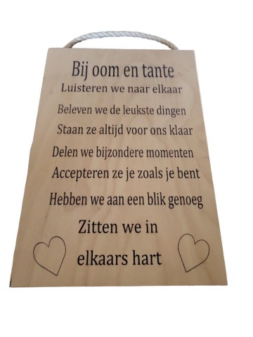 Bij oom en tante naturel laser