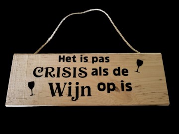 Crisis wijn 1