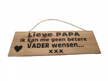 Lieve papa