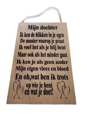 Mijn dochter blikken naturel laser