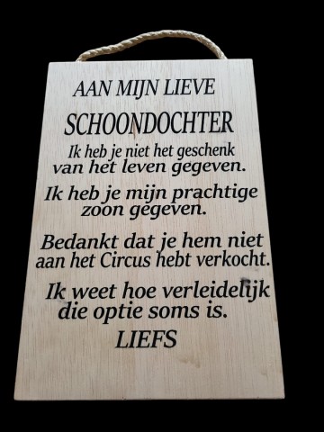 Schoondochter circus
