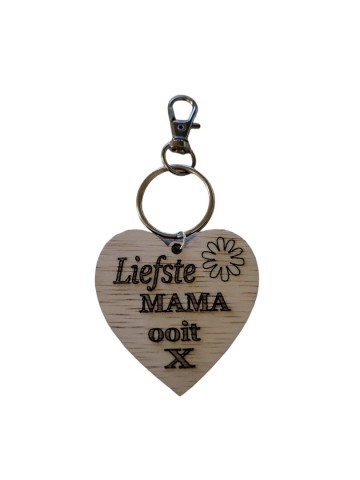 Sleutelhanger liefste mama ooit