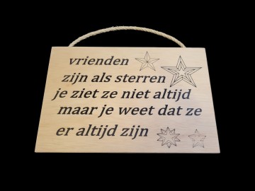 Vrienden zijn als sterren