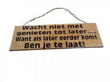 Wacht niet plotter 6151105777763